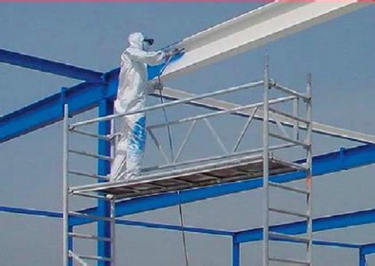 運城鋼結(jié)構構件油漆的噴涂，防腐防火都不能少